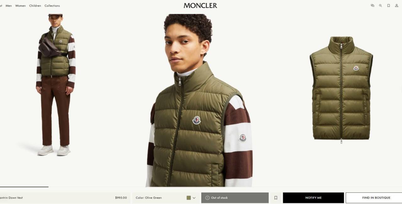 Moncler body warmer sa0308