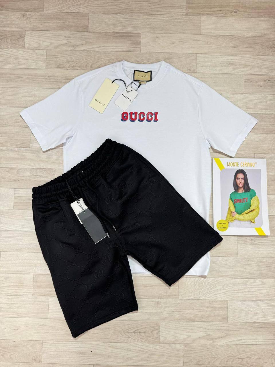 Gucc shorts set jj2105