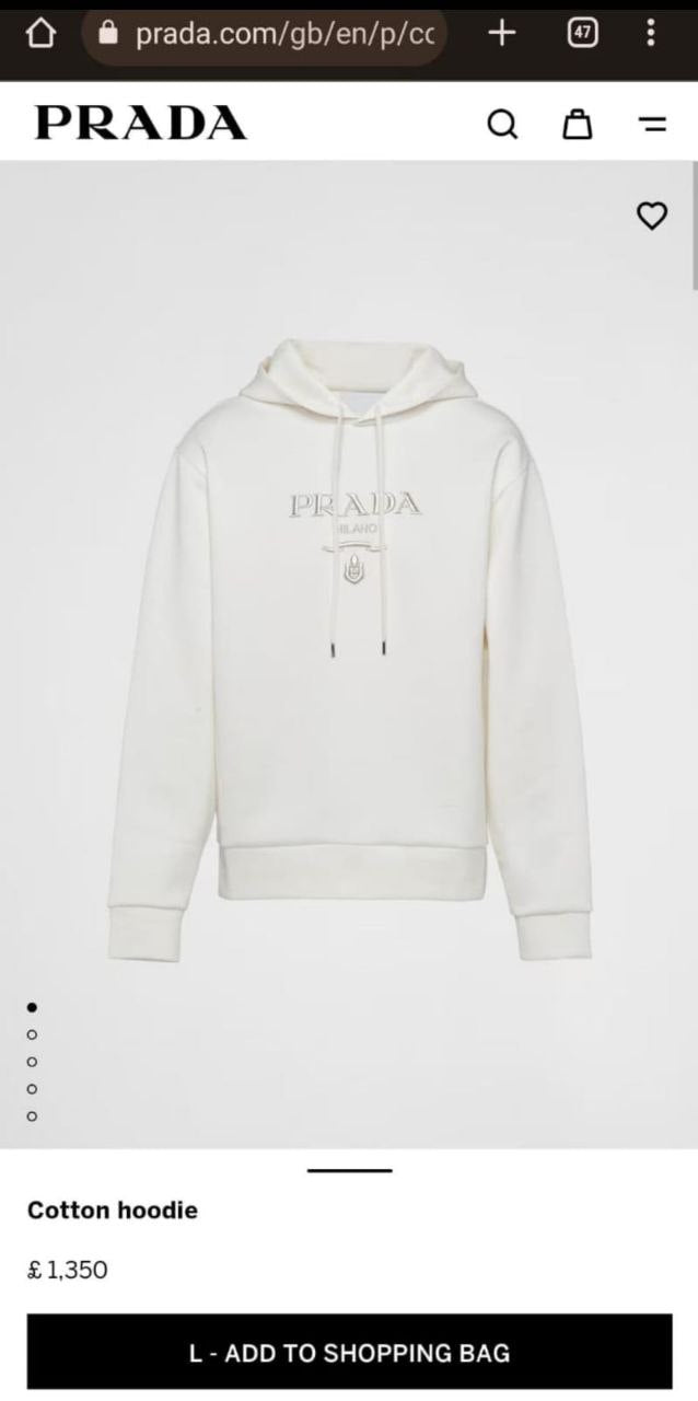 QUALITY PRADA HOODIE ha0408