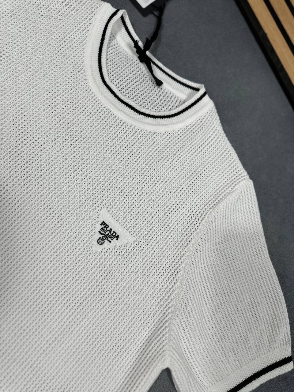 SUPER CLO PRADA KNITTED TEE am0408