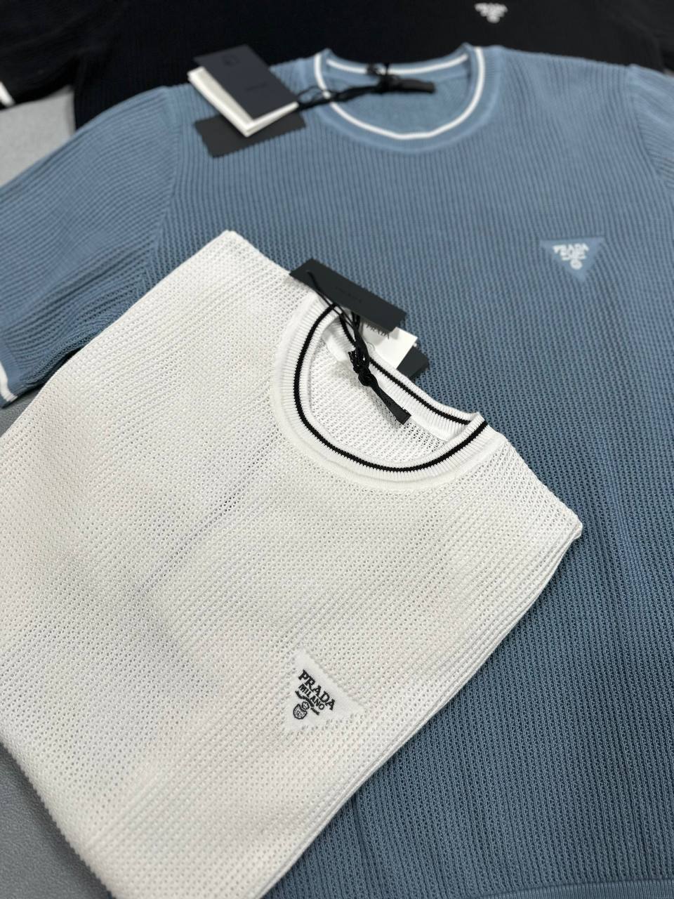 SUPER CLO PRADA KNITTED TEE am0408