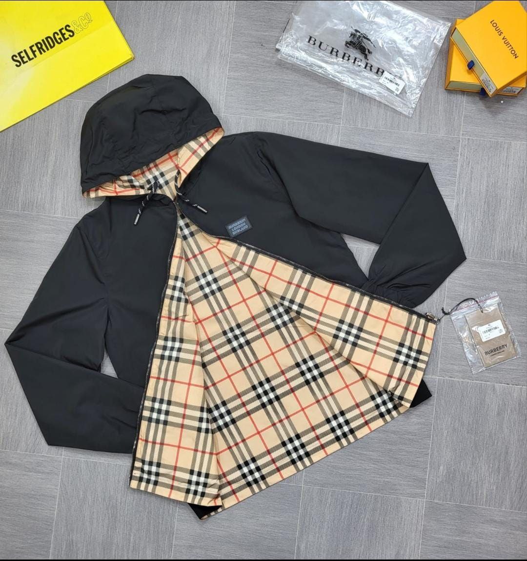 QUALITY BURBRRY REVERSIBLE VINTAGE  WINDBREAKER ak0708