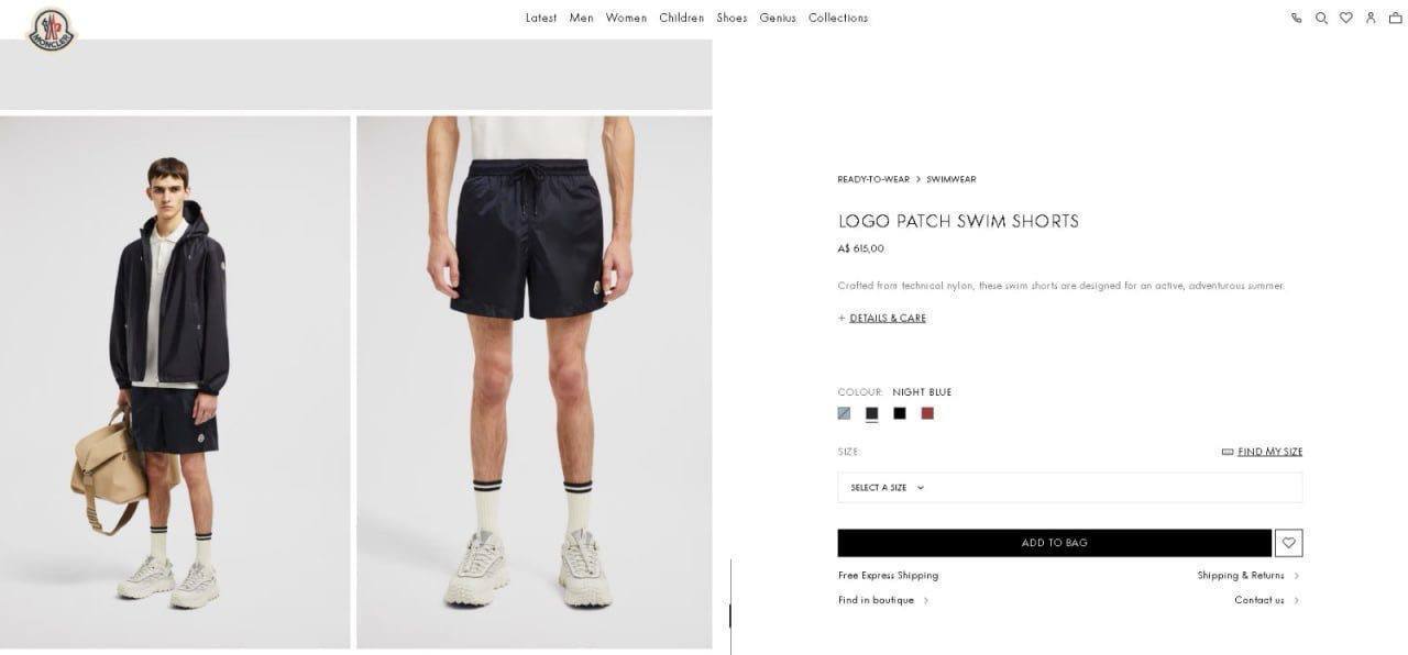 Restock Moncle swimmers sa0908