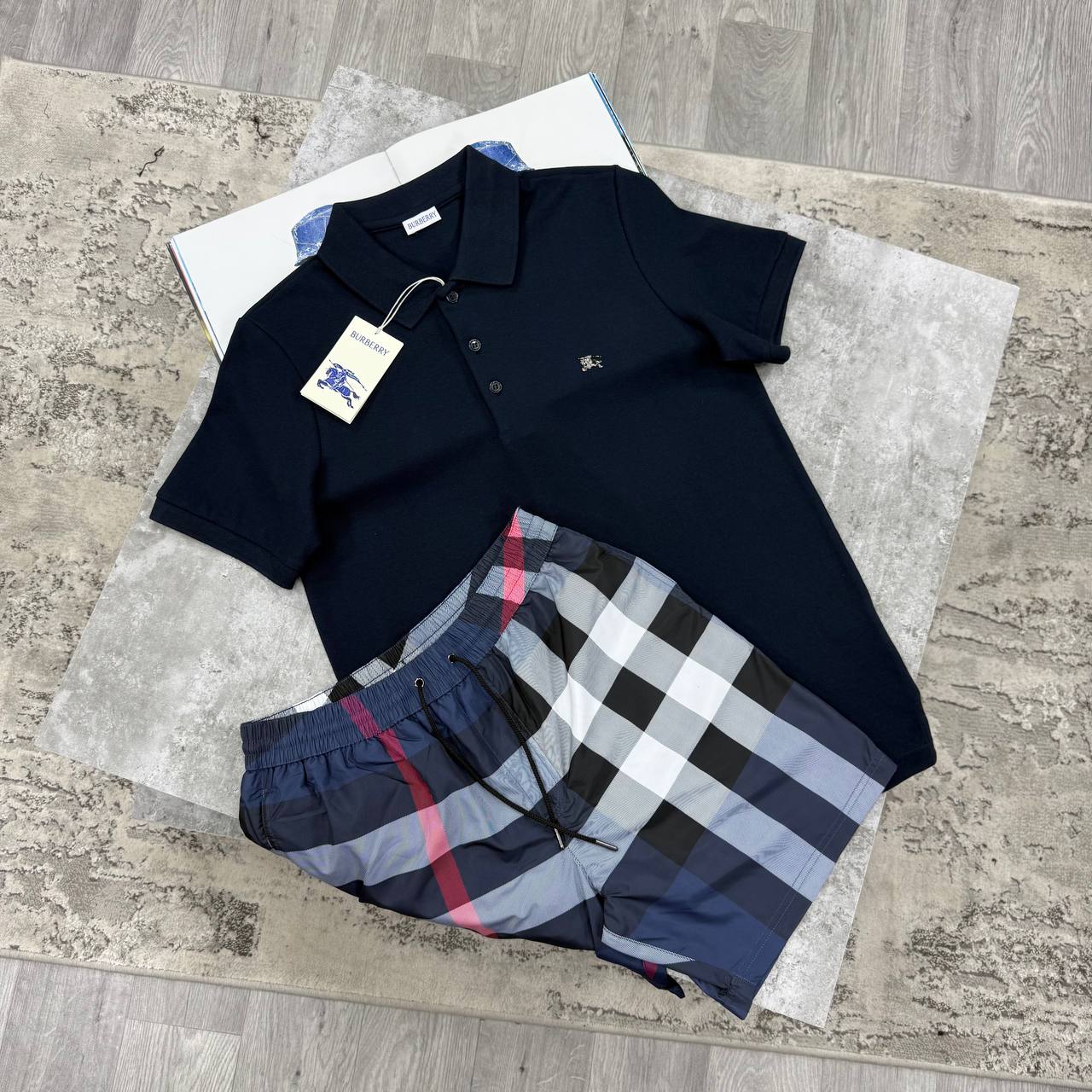 SUPER CLON BURBERR SHORTSETS jay2905