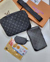 QUALITY  LOUI VUITTO 3 PCS SET BAG ak3005