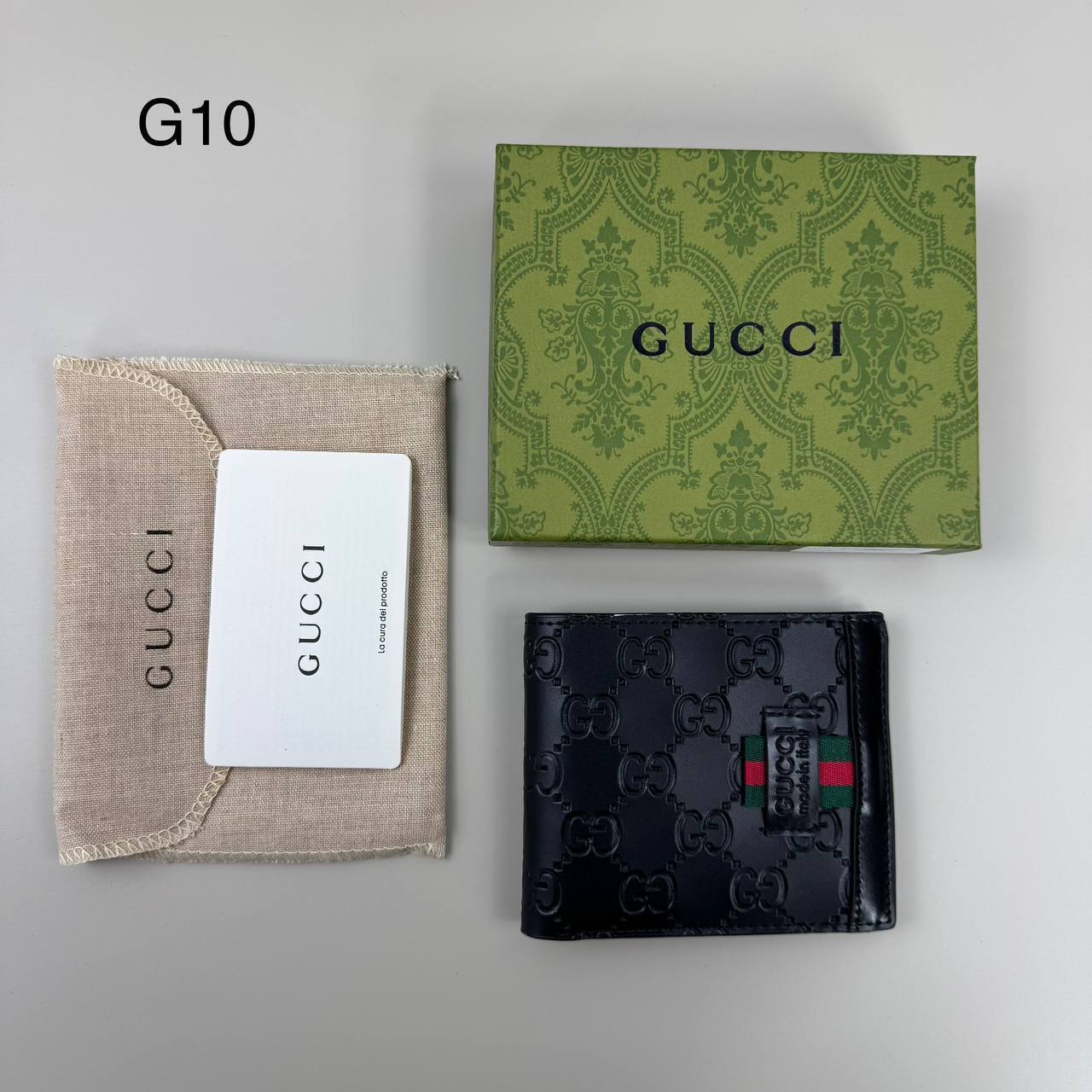 Gucc wallets clo quality with box and dust bag sa1108