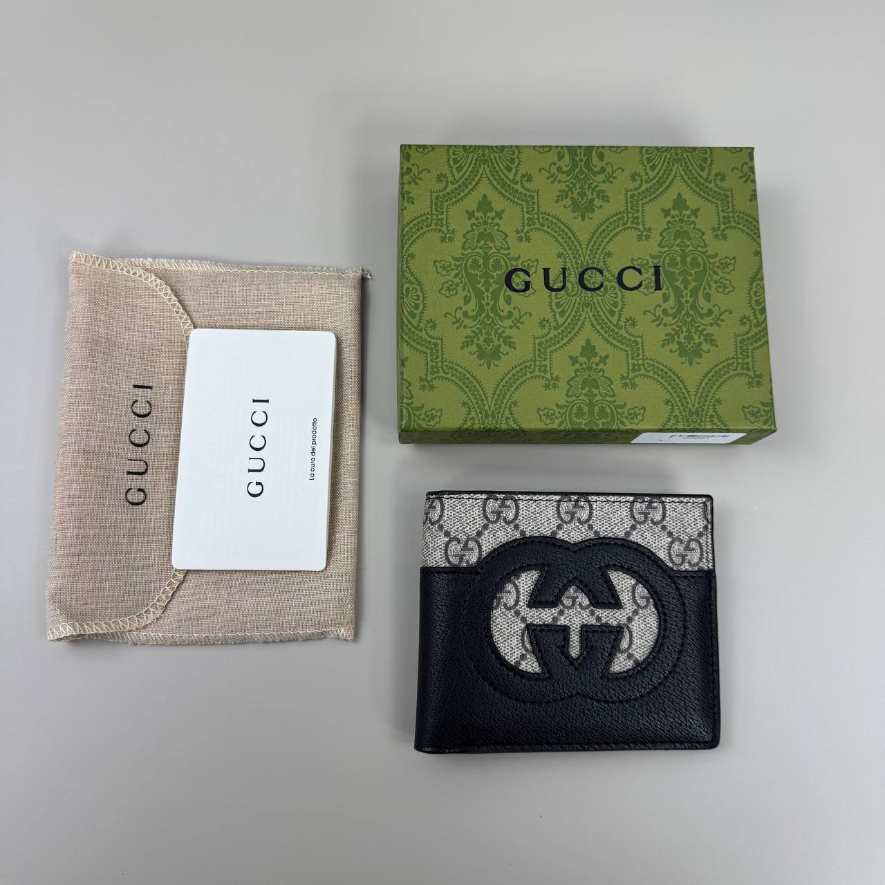 Gucc wallets clo quality with box and dust bag sa1108