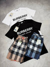 SUPER CLON BURBERR SHORT SET am2905