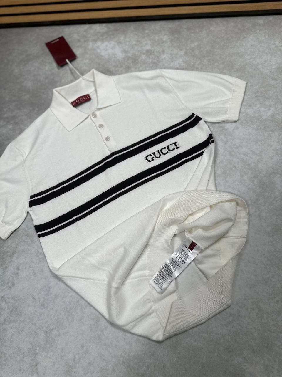 SUPER CLO GUCC KNITTED POLO am1208