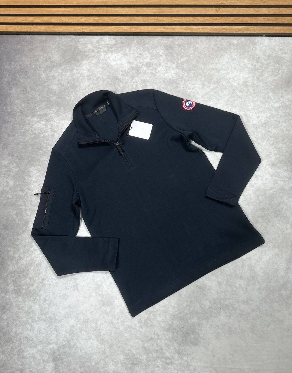 SUPER CLO CANADA GOSE QUARTER ZIP JUMPERS am1208