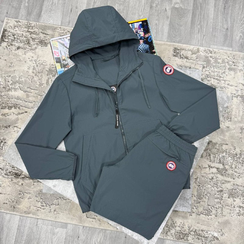 SUPER CLON CANAD GOOS LIGHTWEIGHT JACKET ND SHORTS SET jay1505