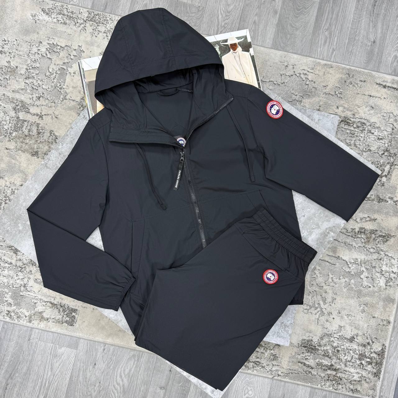 SUPER CLON CANAD GOOS LIGHTWEIGHT JACKET ND SHORTS SET jay1806