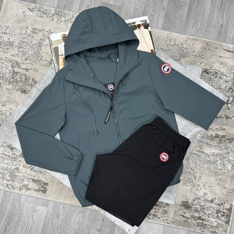 SUPER CLON CANAD GOOS LIGHTWEIGHT JACKET ND SHORTS SET jay1806