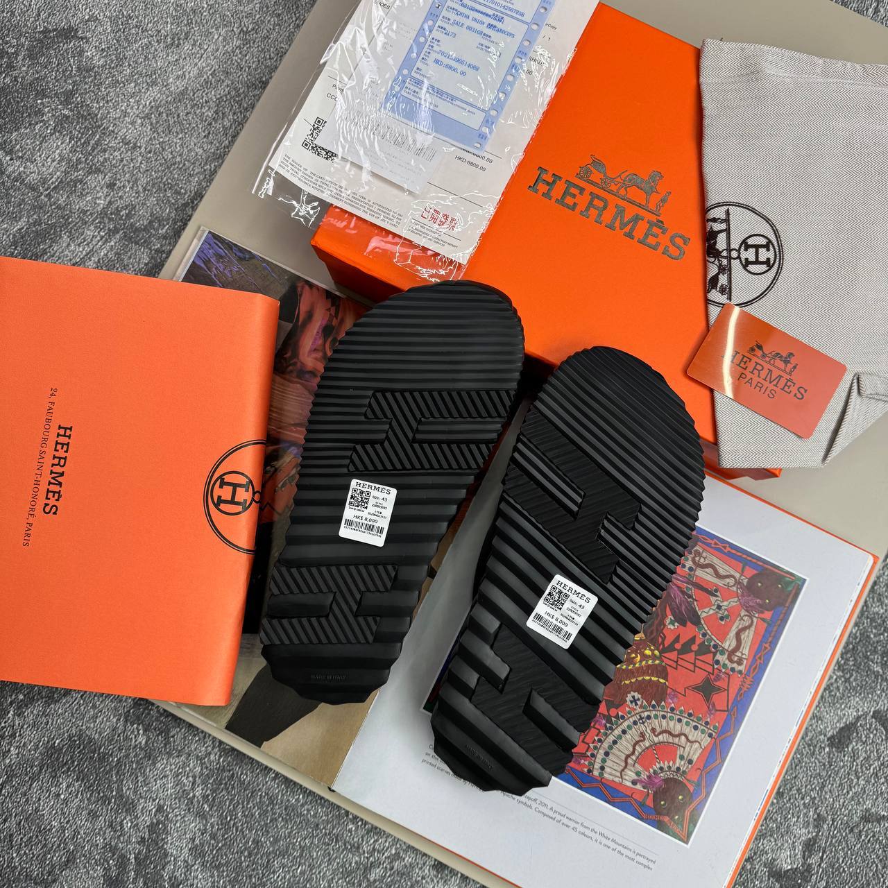 Herme sliders on sale sa0206