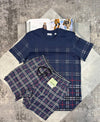 Burber Shorts Set aj0306