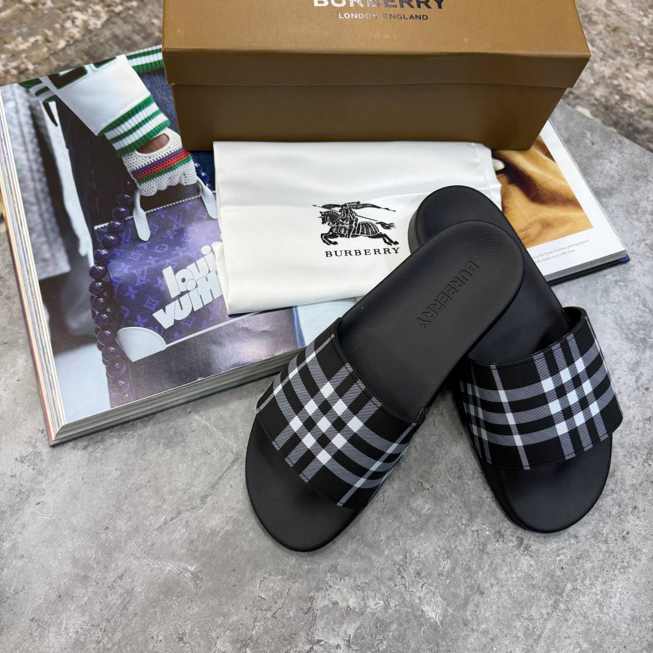 Top quality Burberr  Slider ha0406
