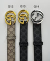 Gucc mens and women belts with box and carrier bag sa0606