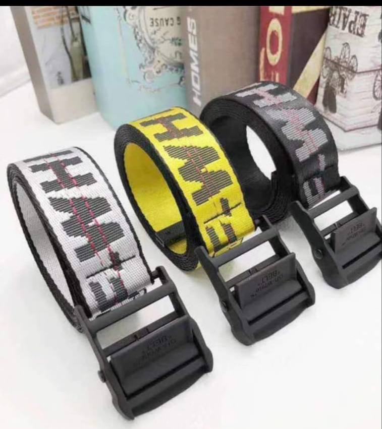 Off white belts with box and carrier bag sa0606