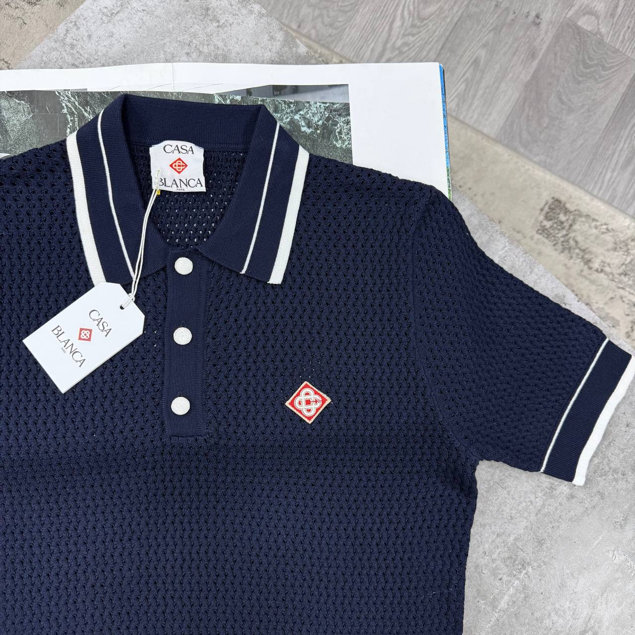 SUPER CLON CAS KNITTE POLO jay0506