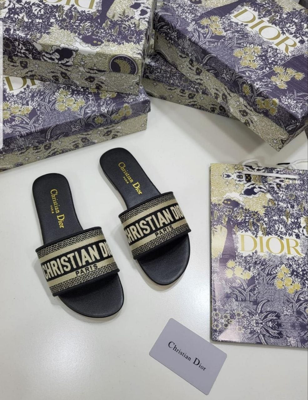 QUALITY CHRISTIA DIO LADIES SLIDDERS ak0606