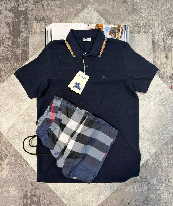 Burber Shorts Set aj0606