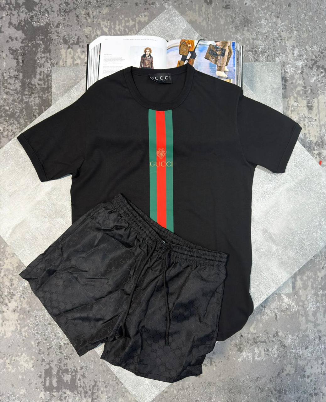Gucc Shorts Set aj0606