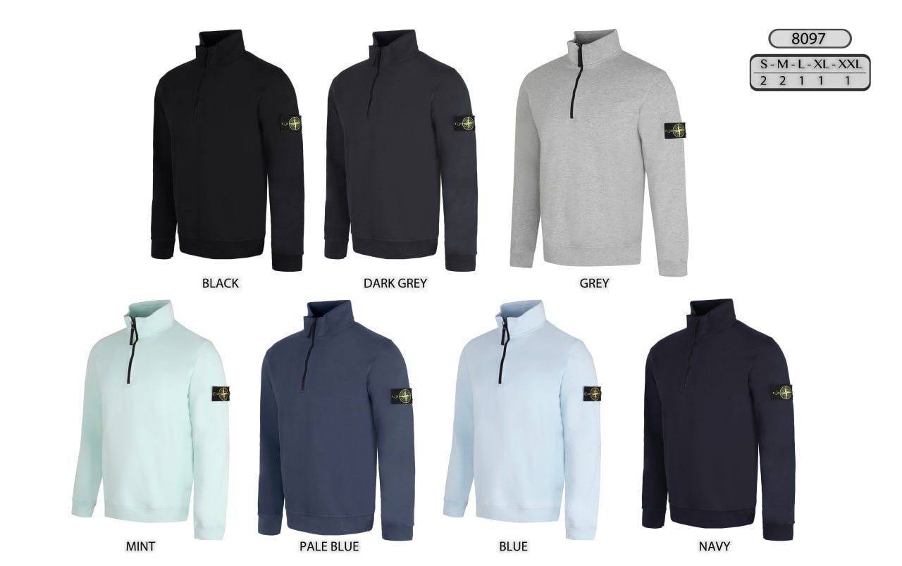 Ston island half zip sweatshirt sa2008