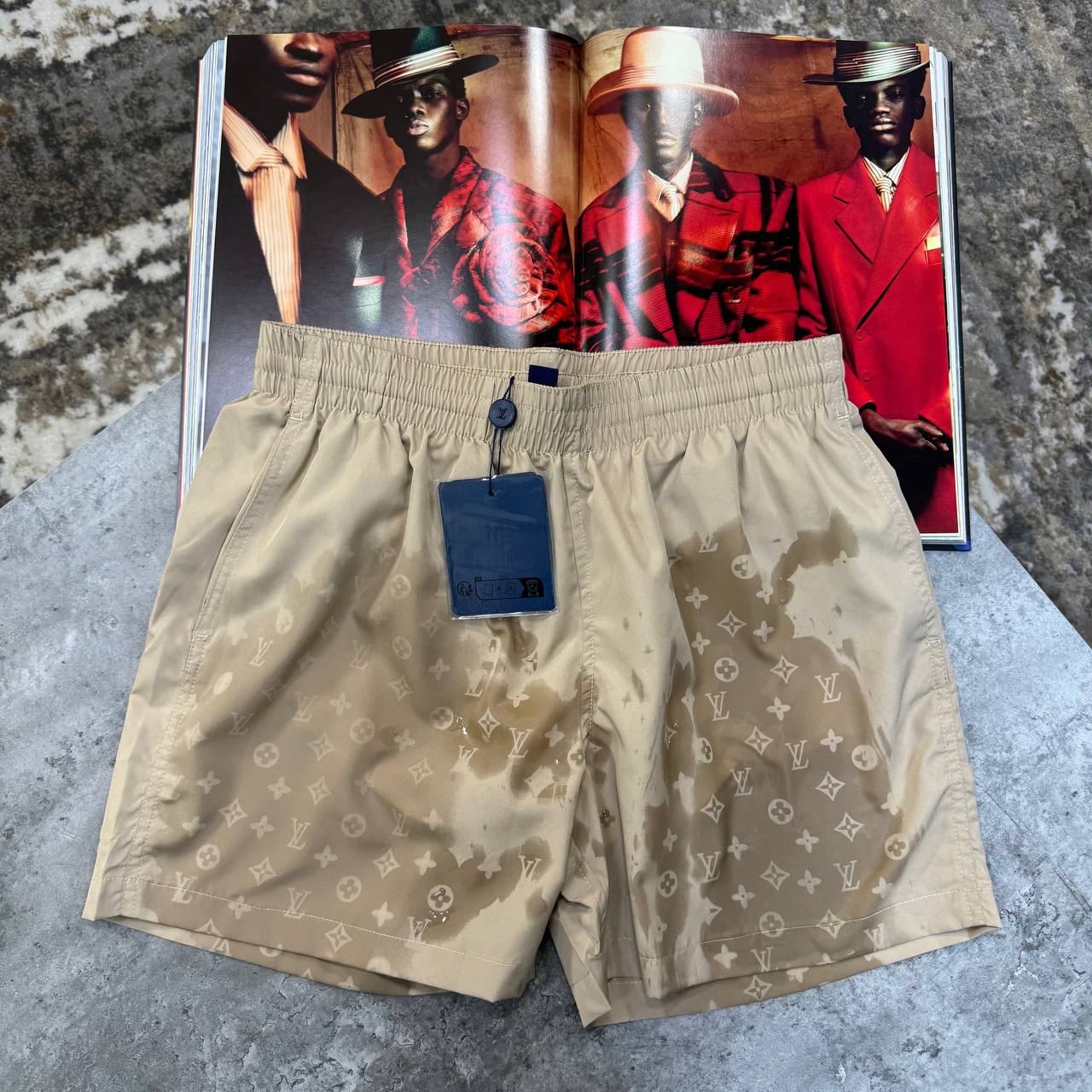 Top quality Lv Water Reactive Shorts ha0806