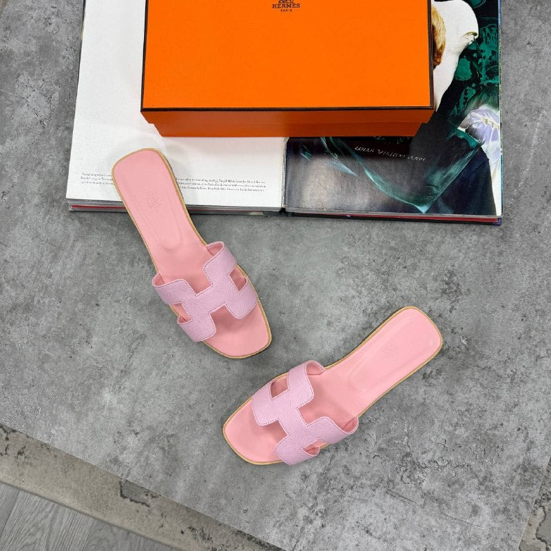 SUPER CLON HERME LADIES ORAN SANDAL WITH FULL PACKAGING ETC jay1006