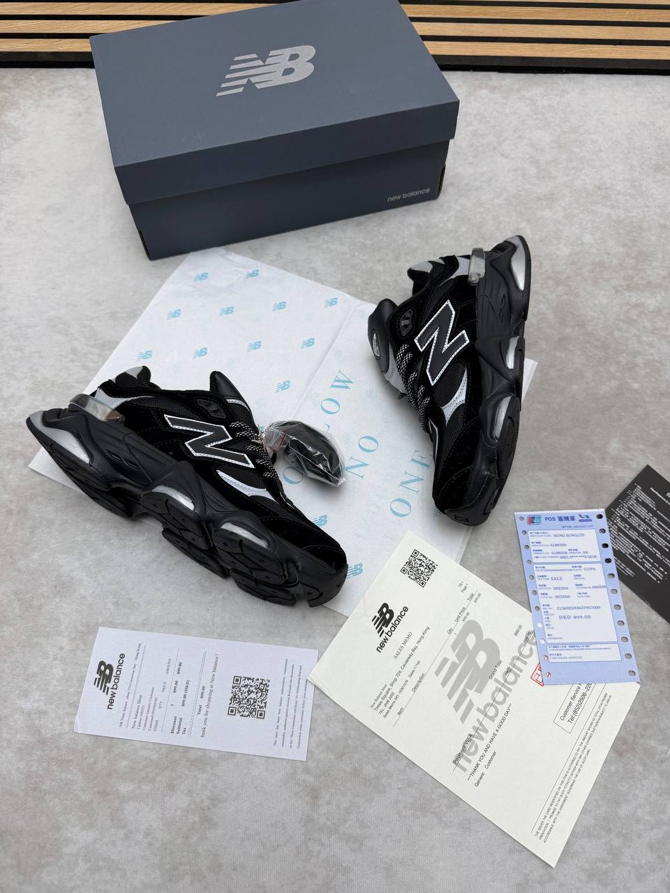 MENS NEW BALANC 9060 COME WITH BOX ETC am1006