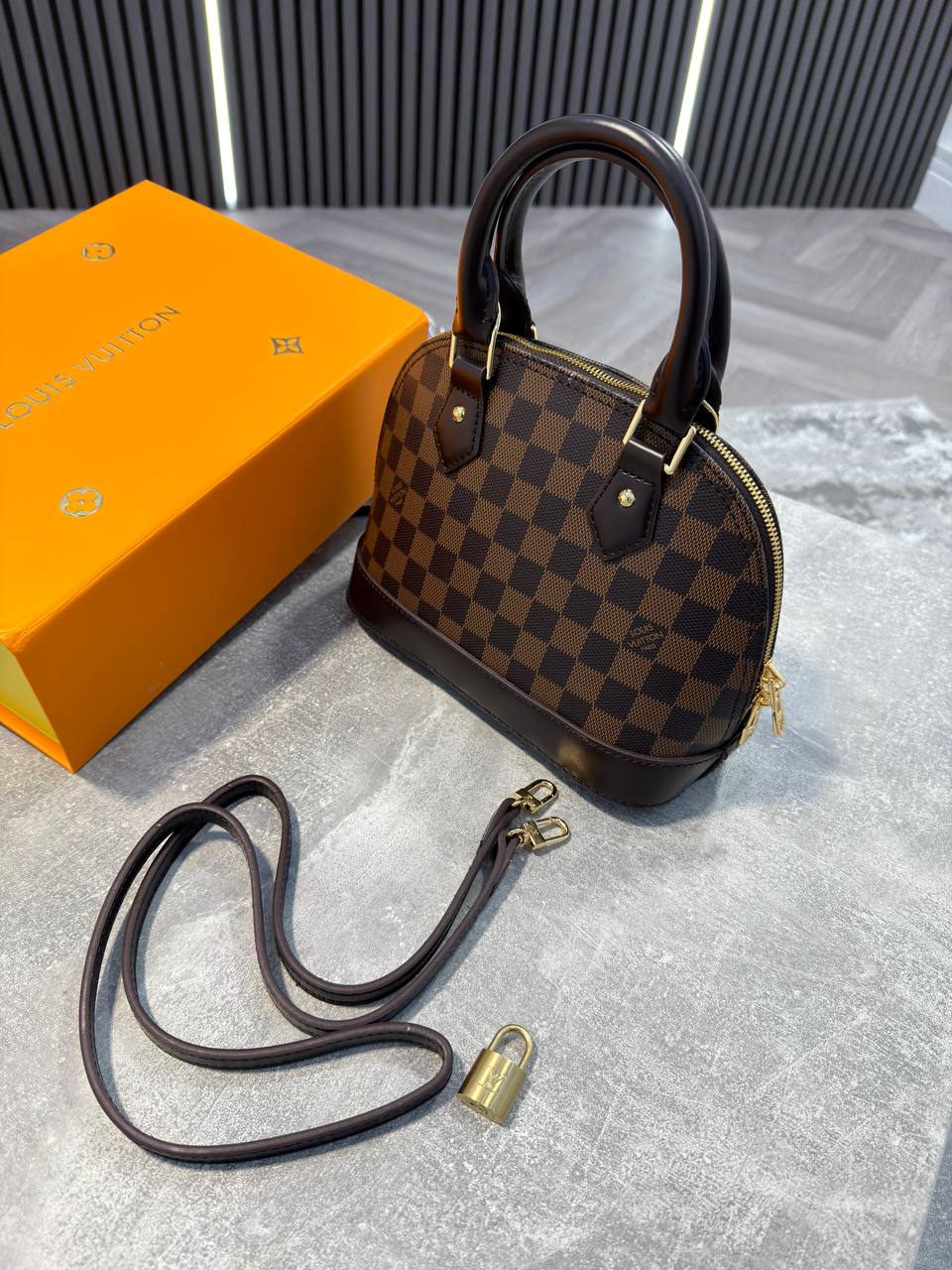 LV Alm BB Bag  Boxed and Packaged aj1006