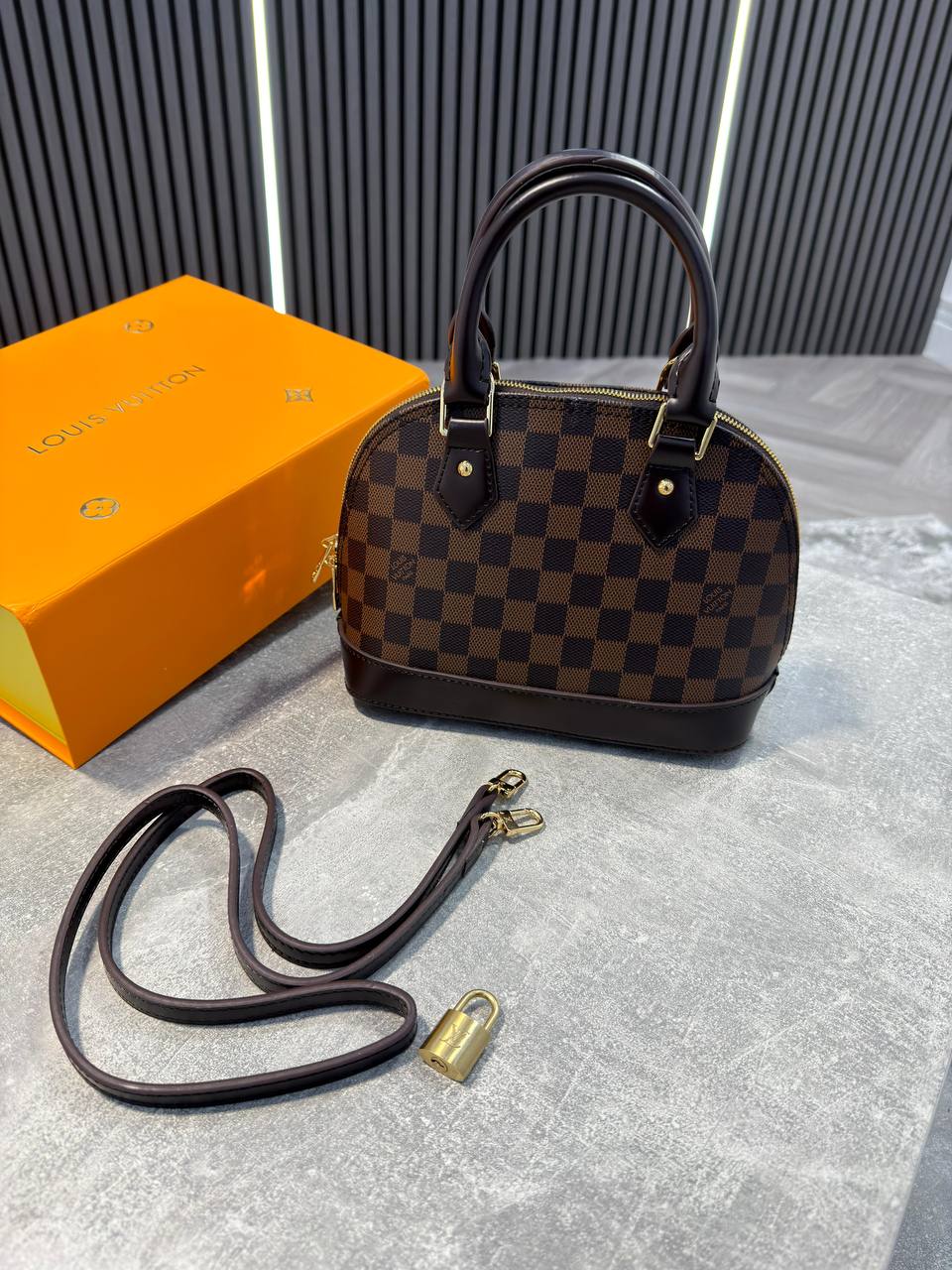 LV Alm BB Bag  Boxed and Packaged aj1006