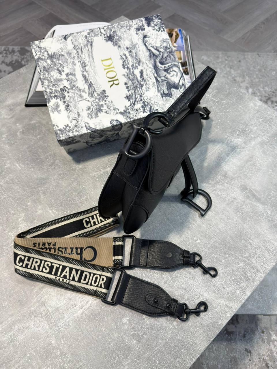 Dio Saddle Bag Boxed and Packaged aj1006