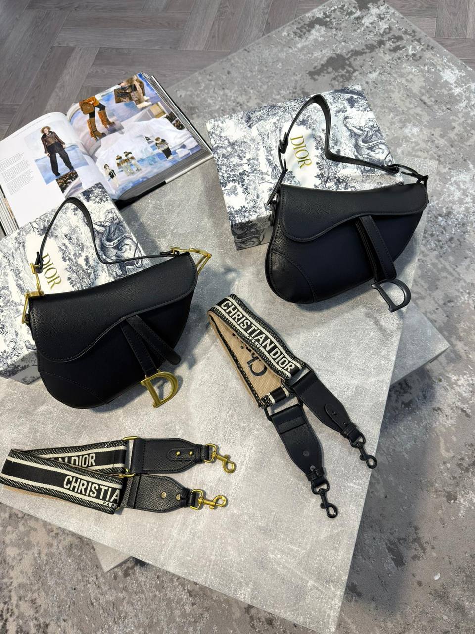 Dio Saddle Bag Boxed and Packaged aj1006