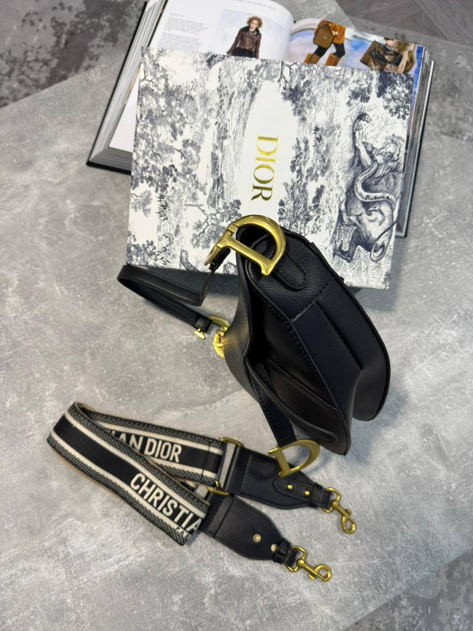 Dio Saddle Bag Boxed and Packaged aj1006