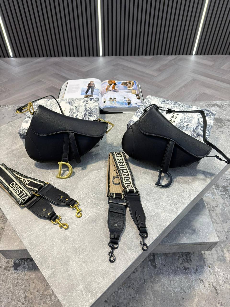 Dio Saddle Bag Boxed and Packaged aj1006