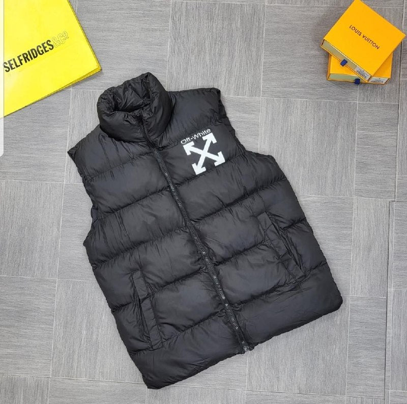 QUALITY OFF WHITE BODYWARMER ak1206