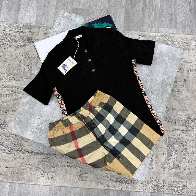 SUPER CLON BURBERR SHORTSET jay1306