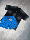 Balenciag T-shirt & shorts set jj1506