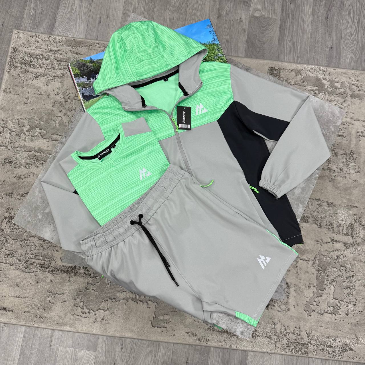 QUALITY MONTIRE  3 PC SHORTSETS jay1406