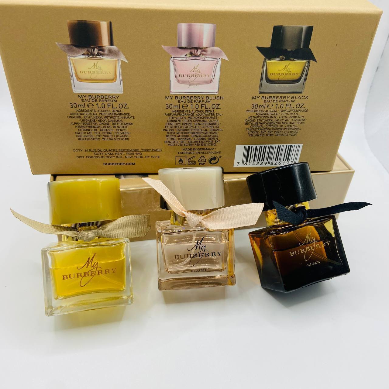 BURBERY PERFUME GIFT SET BOXED to0212
