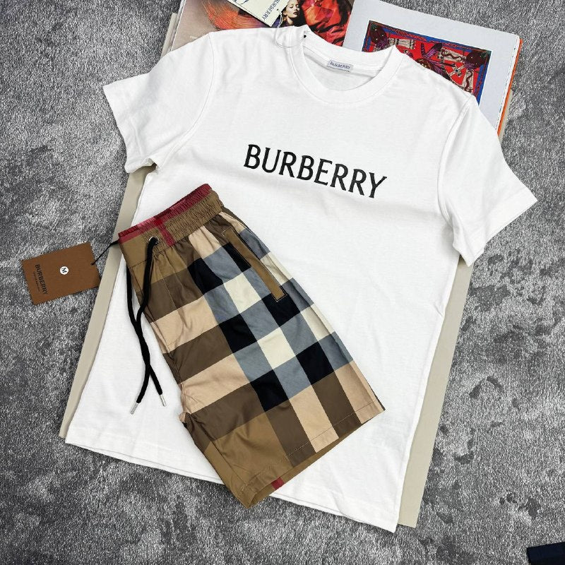 Burberr Tee&Shorts set sa1506