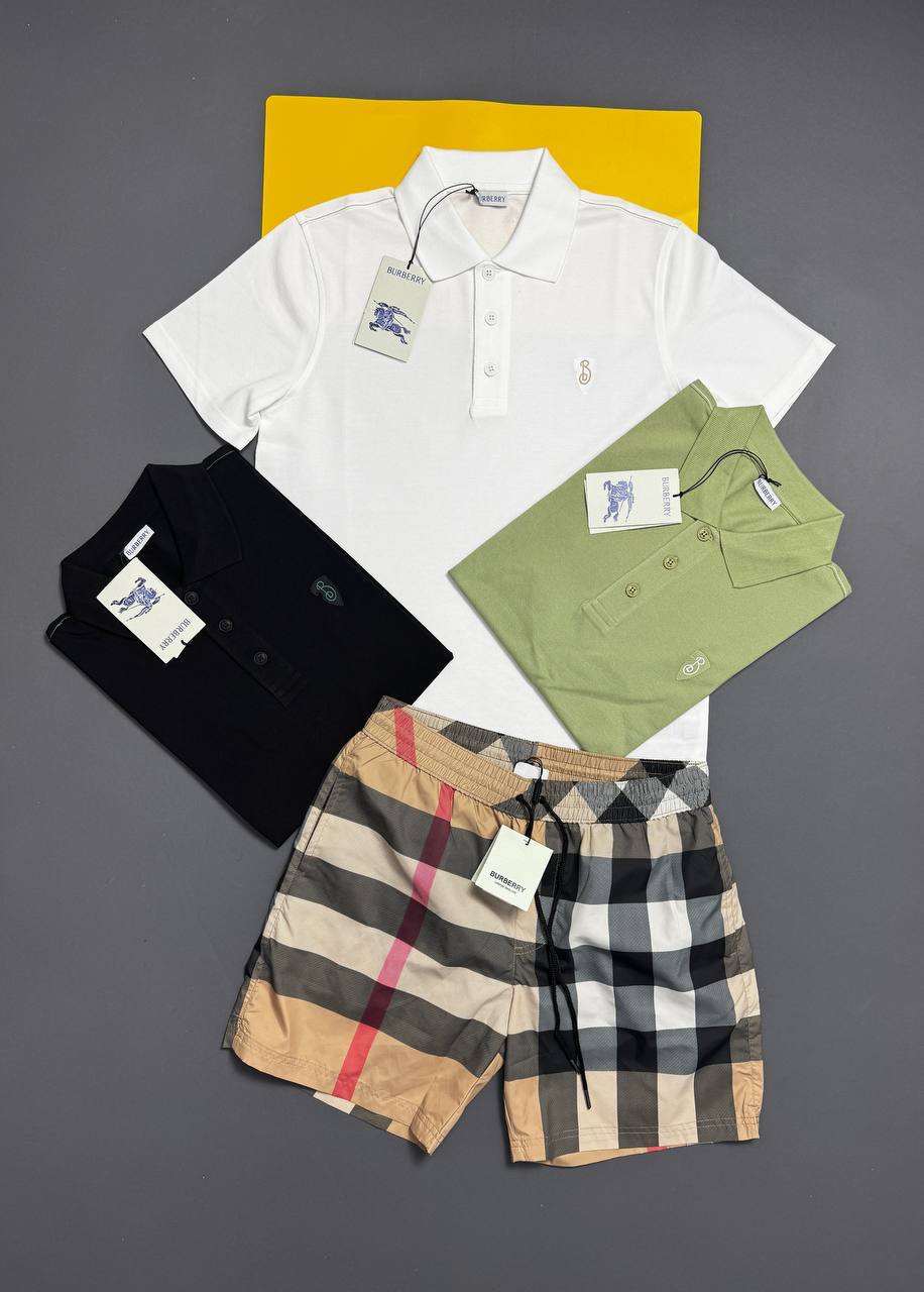 Burbery Polo or  Swim shorts su0209