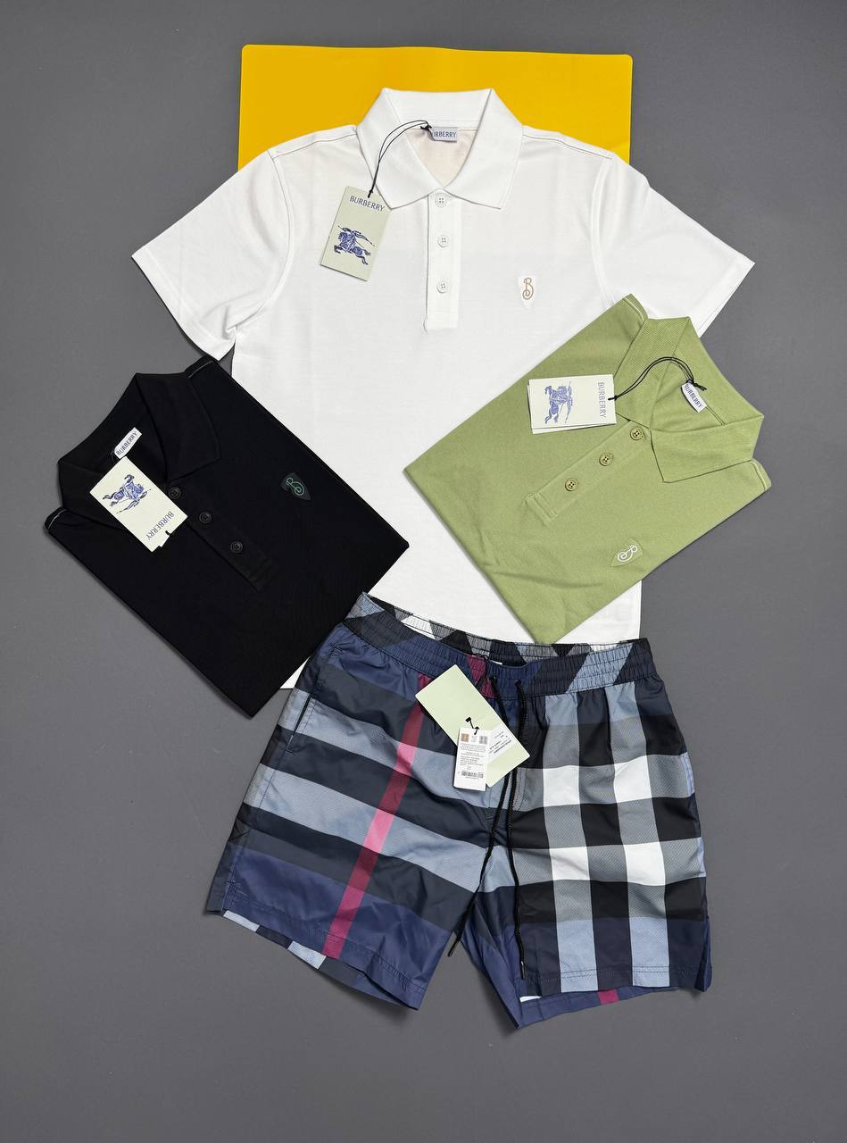 Burbery Polo or  Swim shorts su0209