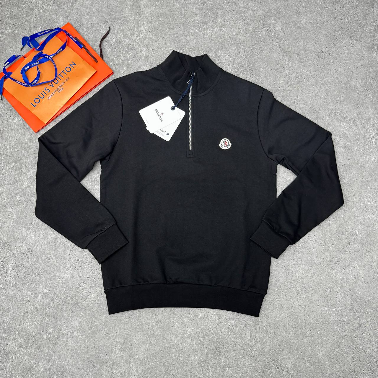 Moncle half zib jumper na2708