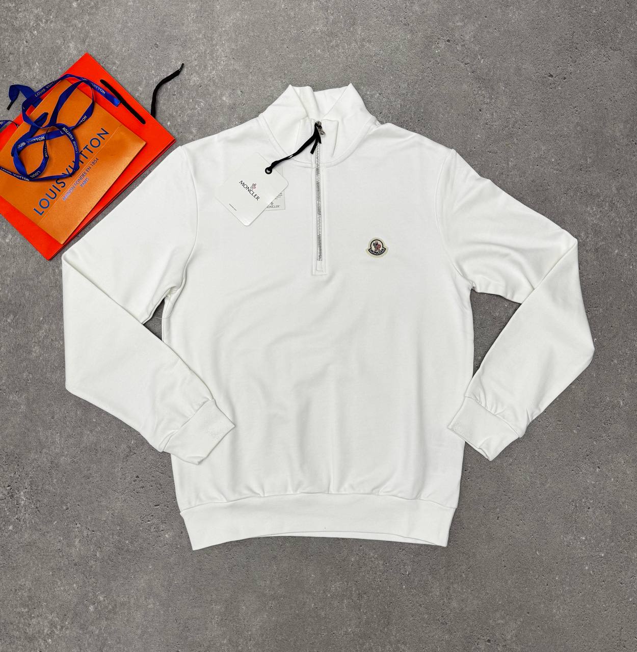 Moncle half zib jumper na2708
