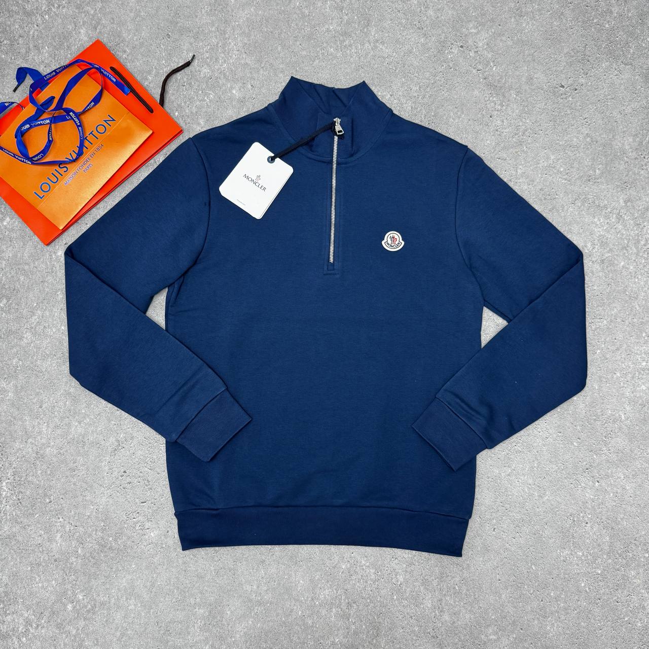 Moncle half zib jumper na2708