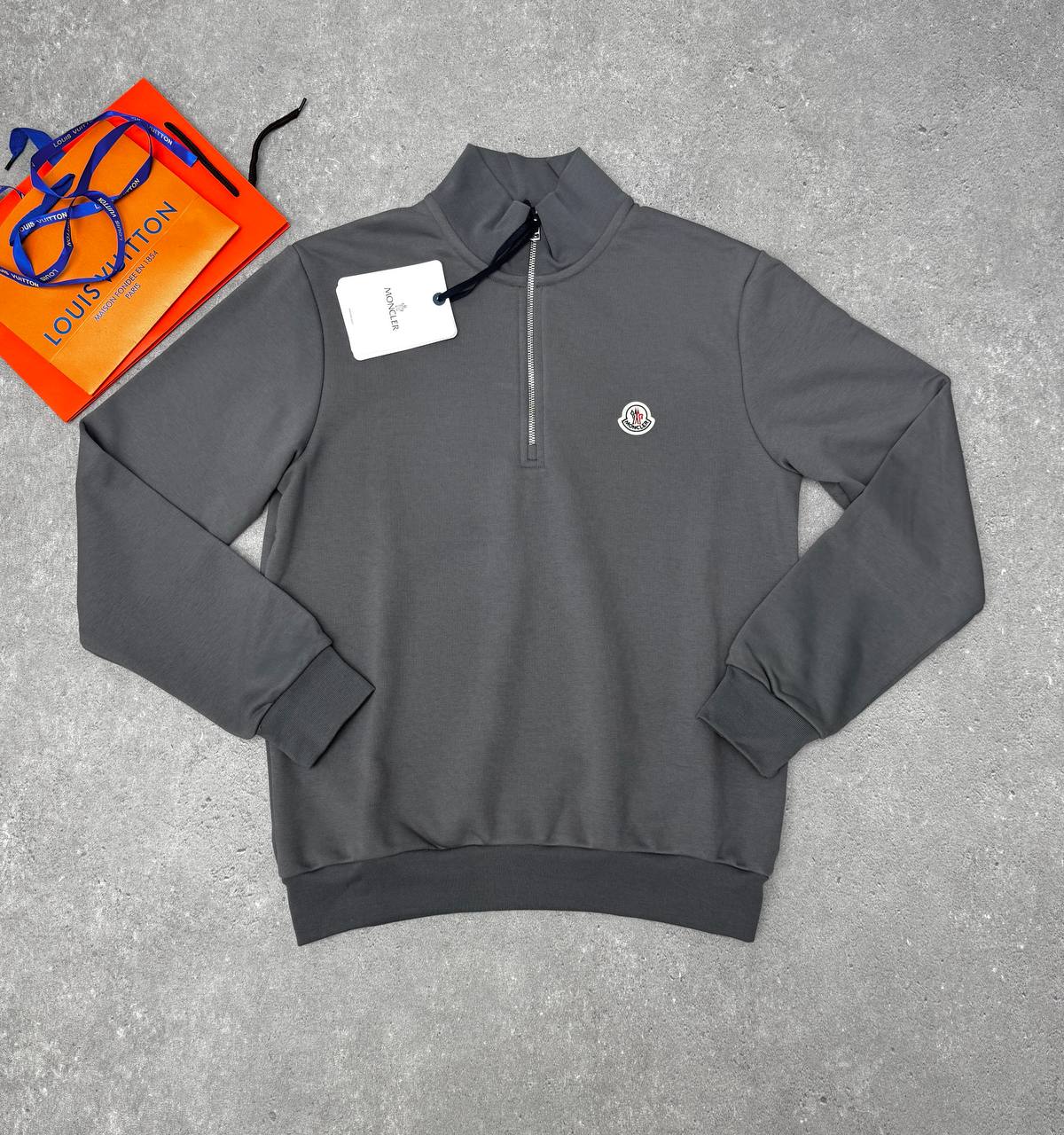 Moncle half zib jumper na2708