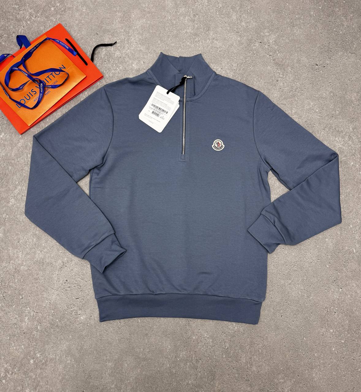 Moncle half zib jumper na2708