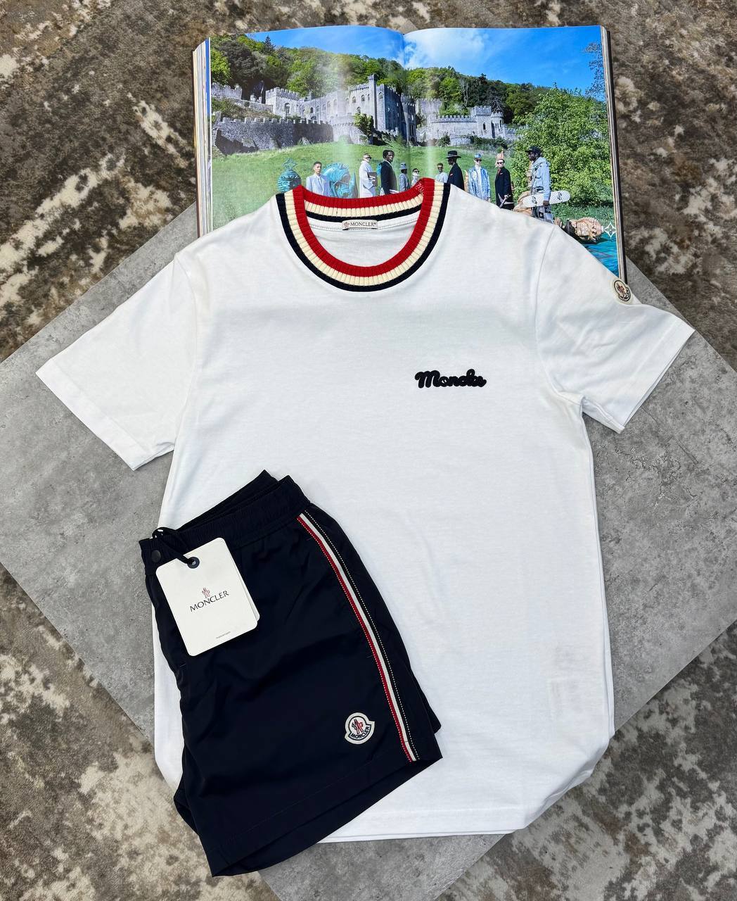 Top quality Moncle Shorts set ha1706